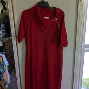 Calvin Klein like new sweater dress XL